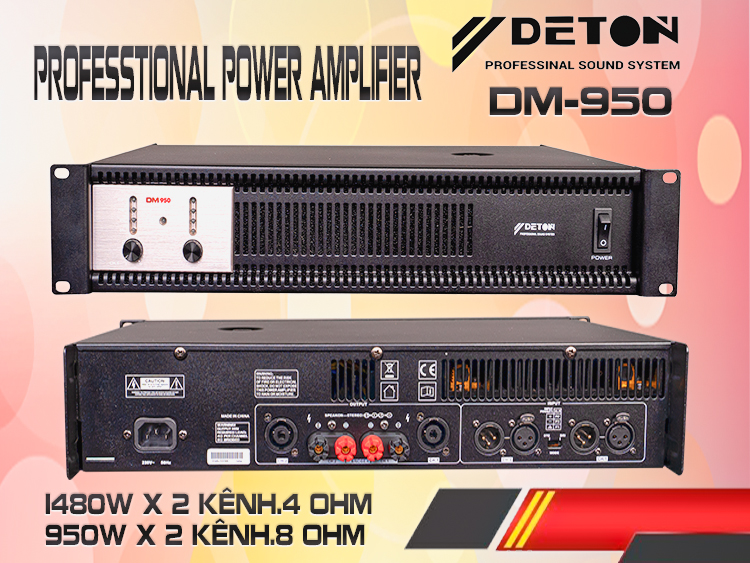 MAIN CÔNG SUẤT DETON DM950 